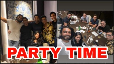 Watch Now: Ranveer Singh, Karan Johar & gang party hard at a private hotel in Delhi, see viral moments