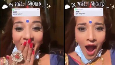 Watch Video: Instagram suggests Monalisa to get ‘pregnant’ in 2021, deets inside