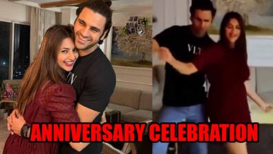 Watch Videos: Divyanka Tripathi and Vivek Dahiya dance at their anniversary celebration