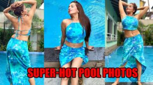 Water Baby: Monalisa shares super-hot pool photos in swimwear, fans go bananas