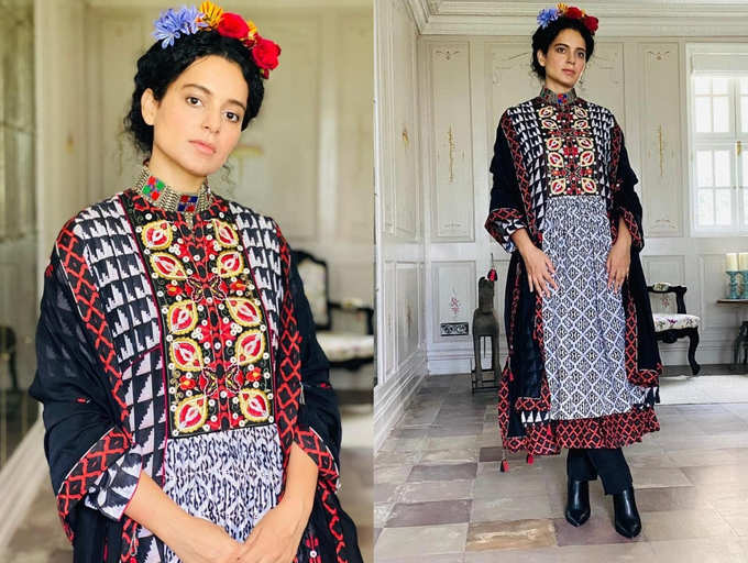 When Kangana Ranaut Turned Into Frida Kahlo And Fans Loved It - 0