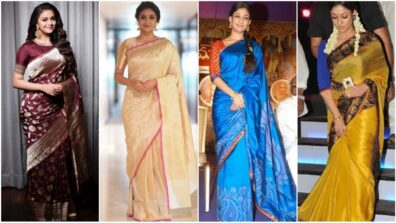 When Keerthy Suresh & Nayanthara Chose Silk Saree Over Western