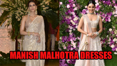 When Kriti Sanon & Kiara Advani Dressed To Impress In Manish Malhotra’s Classics