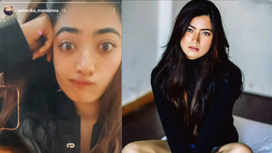 Why is Rashmika Mandanna making a weird face in public?