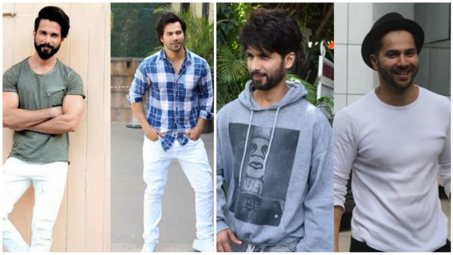 Work From Home: Men's Outfit Inspired By Varun Dhawan & Shahid Kapoor 422377