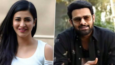 Wow! Shruti Haasan Cannot Stop Praising Prabhas: See What She Said