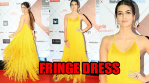Wow! We Just Can’t Take Our Eyes From Kriti Sanon’s Flattering Fringe Dress, Fans Are Gushing