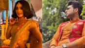 YRKKH fame Shivangi Joshi dances on famous ‘Do Ghoont’ song, Karan Kundrra spotted staring