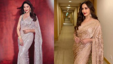 5 Times Madhuri Dixit made our hearts go ‘dhak dhak’ with her embellished saree fashion