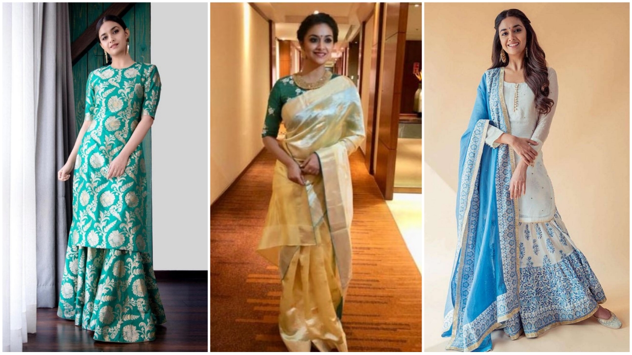 5 Times When Keerthy Suresh Stole Everyone’s Hearts With Indian ...