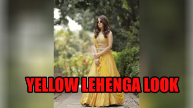 This Yellow Lehenga Of Radhika Madan Is Your Perfect Mehendi Outfit: See Here