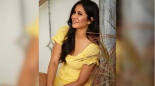 Katrina Kaif Looks Drop-Dead Gorgeous In The Yellow Lace Dress, View Pics