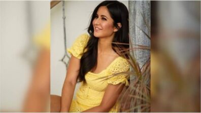 Katrina Kaif Looks Drop-Dead Gorgeous In The Yellow Lace Dress, View Pics