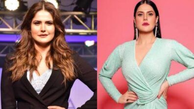 From pantsuit to thigh-high slit dress: Which outfit of Bollywood diva Zareen Khan will you pick?