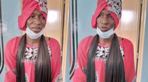 A Man takes on the appearance of a lady to sit for sweetheart’s English test as she dreaded bombing it, watch here