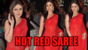 Absolute Beauty Kareena Kapoor’s Spicy Red Hot Saree Avatar Makes Saif Ali Khan Sweat, View Pics