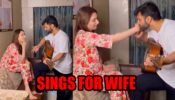 Adorable Video: Rahul Vaidya sings for wife Disha Parmar, wishes good luck for Bade Achhe Lagte Hai 2