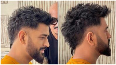 ‘Ageing Like Fine Wine’: MS Dhoni Burst Out The Internet By His Trendy Faux Hawk Haircut And Beard, Fans Left In Awe