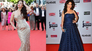 Aishwarya Rai and Madhuri Dixit’s burning red carpet moments that are vogue goals at 40’s