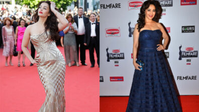 Aishwarya Rai and Madhuri Dixit’s burning red carpet moments that are vogue goals at 40’s