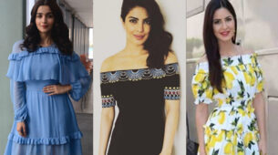 Alia Bhatt, Priyanka Chopra and Katrina Kaif are modern-day Vogue Goddesses in off-shoulder midi outfits, see viral pics