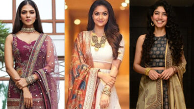 All set for the shaadi season? Malavika Mohanan, Keerthy Suresh and Sai Pallavi are your ideal ‘vogue queens’ for the Indo-Western fashion twist