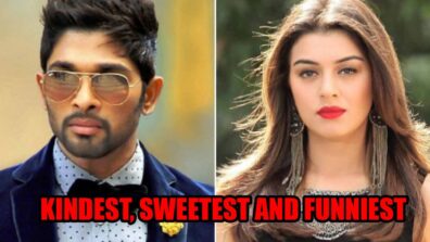 Hansika Motwani calls Allu Arjun ‘kindest, sweetest and funniest’ in an AMA session; check out Allu Arjun’s response