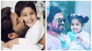 Allu Arjun had a fun Friday as he spends some quality time with his kids Ayaan and Arha; see pics