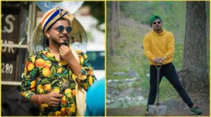 Amit Bhadana and his cool looks in shades