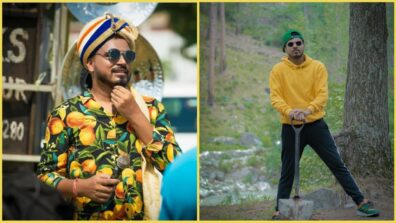 Amit Bhadana and his cool looks in shades