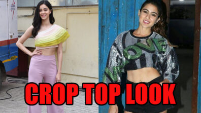 Ananya Panday Vs Sara Ali Khan: Which Diva Burns The Oomph Game In A Crop Outfit?