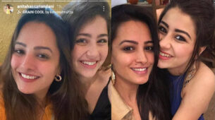 Anita Hassanandani & Aditi Bhatia pose together for a candid selfie, fans in love with their smile