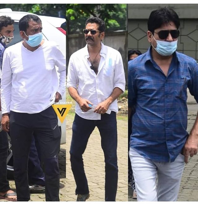 Anupam Shyam Last Rites: Sanjay Mishra, Yashpal Sharma, Aditya Srivastava pay respect, check funeral pictures - 1