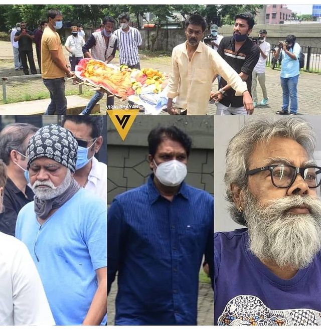 Anupam Shyam Last Rites: Sanjay Mishra, Yashpal Sharma, Aditya Srivastava pay respect, check funeral pictures - 0