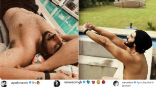Apna baccha ki jawaani: Arjun Kapoor shares photo of his super hot chiseled physique, Ayushmann Khurrana, Ranveer Singh and Varun Dhawan leave epic responses