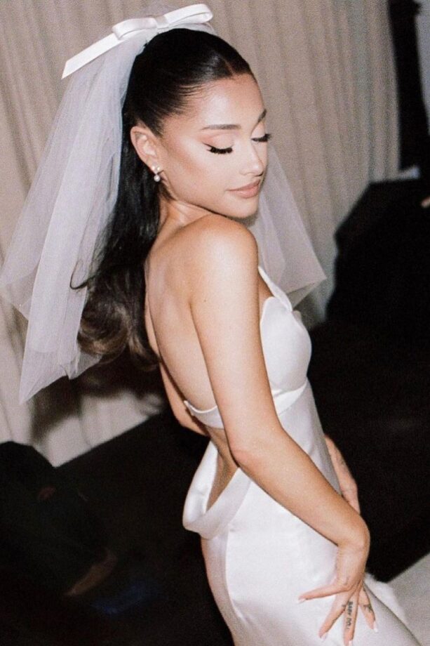 Planning For Your Big Day: Take Cues From Ariana Grande To Look Like The Dreamy Bride In White - 5