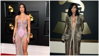 From Dua Lipa To Kim Kardashian:  Worn By Celebrities For Grammys