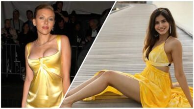 Sakshi Malik in yellow vs Scarlett Johansson in yellow: Who looked bright like sunshine?