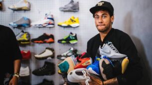 Take a look at this amazing sneaker collection of Neymar