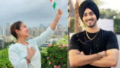 Azaadi Mubarak: Neha Kakkar caught on camera smiling on Independence Day, Rohanpreet Singh leaves a romantic reply