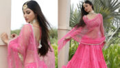 Baithe Baithe Yeh Kya Ho Gaya: Mouni Roy does a super hot sensuous dance in transparent pink lehenga choli, video goes viral