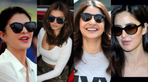Beat The Heat: Slay the simple high-chic black wayfarer sunglasses like Jacqueline Fernandez, Tara Sutaria, Anushka Sharma and Katrina Kaif to stab hearts