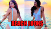 Beauty On Beach: Janhvi Kapoor Looks Drop Dead Gorgeous In Her Beachwear Avatar, See Pics