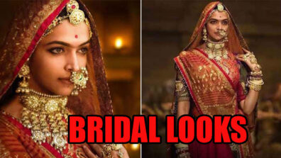 Best Trendy Bridal Looks From Padmavat Deepika Padukone That Will Never Get Off, BookMark Your Favorite Outfit