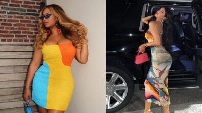 Beyonce VS Kylie Jenner: Hottest Girl In Multi-Colored Bodycon Outfit (FAN BATTLE)