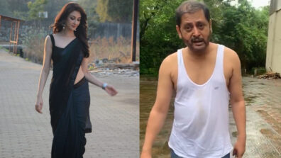 Bhabhi Ji Saumya Tandon Goes Bold in a black shimmery transparent saree, Rohitashv Gour is heartbroken and emotional