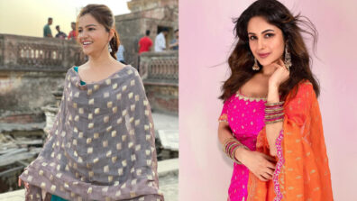 Bigg Boss Beauties Desi Fashion Challenge: Rubina Dilaik’s royal-blue ethnic salwar Vs Shehnaaz Gill’s pink and orange Patiala Suit: Who is your all-time crush? (Vote Now)