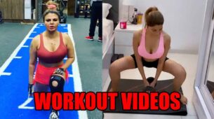 Bigg Boss beauties Rakhi Sawant and Nikki Tamboli share super-hot workout videos, fans in love