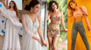 Bigg Boss Desi Vs Videsi: Rubina Dilaik & Jasmin Bhasin stun in white ethnic outfits, Shehnaaz Gill & Jasleen Matharu turn hot babes in western outfits (Fan Battle)