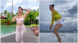 Bigg Boss divas Rubina Dilaik and Gauahar Khan do a sensuous hot twerk, videos go viral